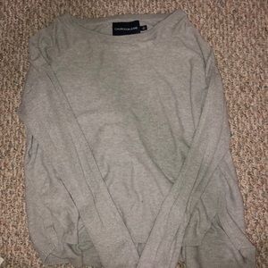 Gray Calvin Klein sweater